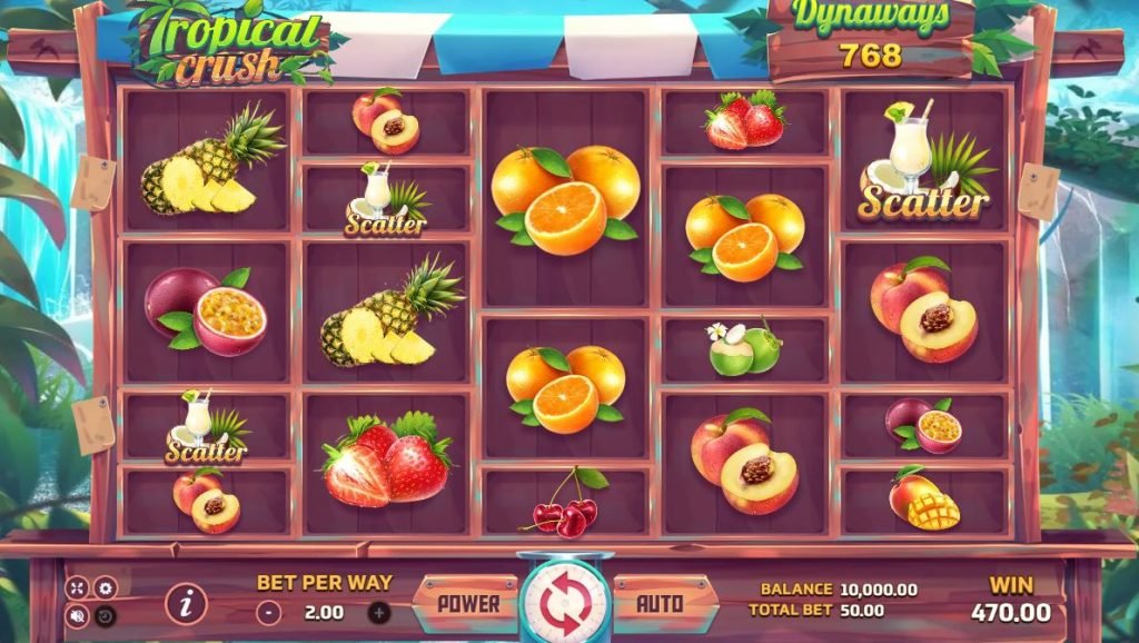 กติการายละเอียดของเกมTropical Crush 